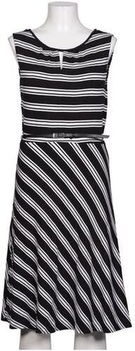 Damen Kleid, schwarz, Gr. EU 38, Elasthan, Synthetik, Viskose - Second Hand - Comma - Modalova