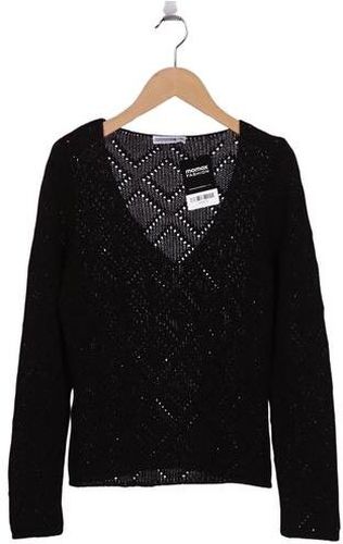 Damen Pullover, schwarz, Gr. EU 38, Synthetik - Second Hand - Comma - Modalova