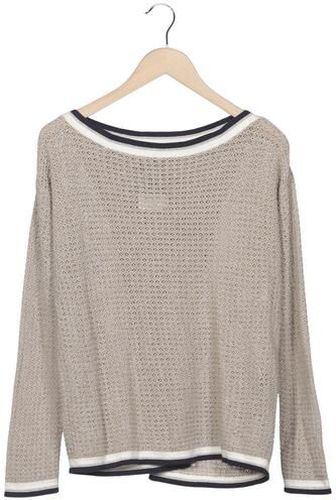 Damen Pullover, beige, Gr. EU 42, Baumwolle, Synthetik, Viskose - Second Hand - Comma - Modalova