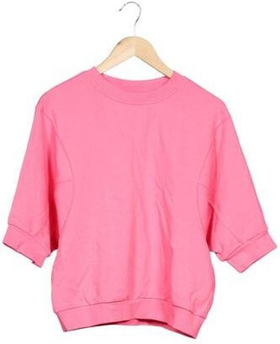 Damen Sweatshirt, pink, Gr. EU 36, Elasthan, Baumwolle, Synthetik - Second Hand - Comma - Modalova