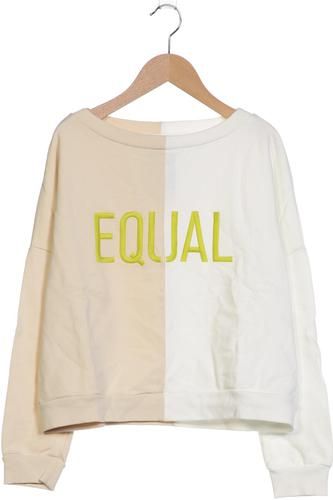 Damen Sweatshirt, beige, Gr. EU 34, Baumwolle - Second Hand - Comma - Modalova