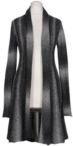 Damen Strickjacke, grau, Gr. EU 34, Synthetik - Second Hand - Comma - Modalova