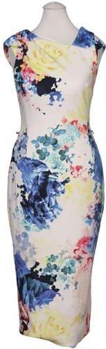 Damen Kleid, mehrfarbig, Gr. EU 34, Elasthan, Synthetik - Second Hand - Coast - Modalova