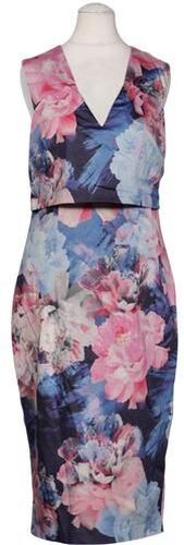 Damen Kleid, mehrfarbig, Gr. EU 36, Elasthan, Baumwolle, Synthetik - Second Hand - Coast - Modalova