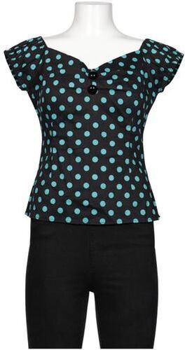 Damen Bluse, mehrfarbig, Gr. M, Elasthan, Baumwolle - Second Hand - Collectif London - Modalova