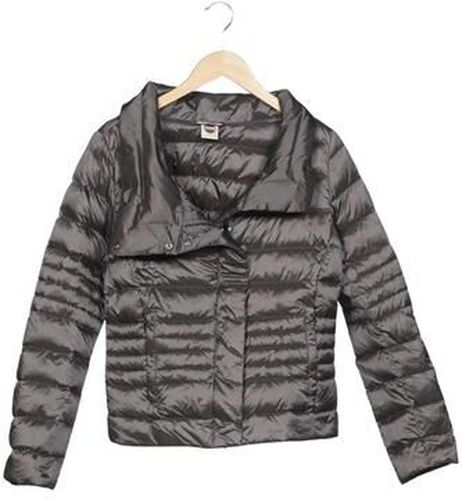 Damen Jacke, grau, Gr. EU 38, Synthetik, Daunen - Second Hand - Colmar - Modalova