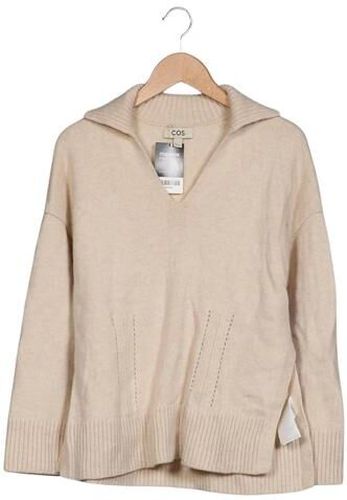 Damen Pullover, beige, Gr. S, Wolle - Second Hand - COS - Modalova
