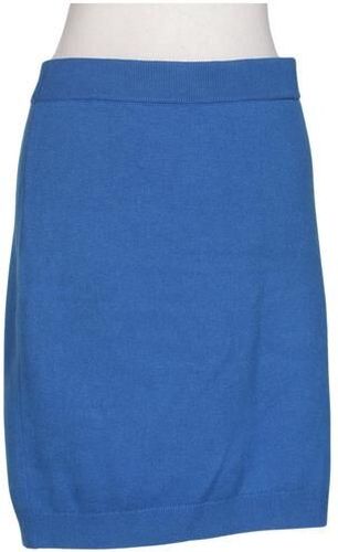 Damen Rock, blau, Gr. M, Baumwolle, Wolle - Second Hand - COS - Modalova