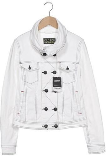 Damen Jacke, weiß, Gr. S, Elasthan, Baumwolle - Second Hand - Closed - Modalova