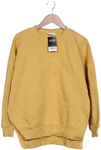 Damen Sweatshirt, gelb, Gr. M, Baumwolle, Synthetik - Second Hand - Closed - Modalova