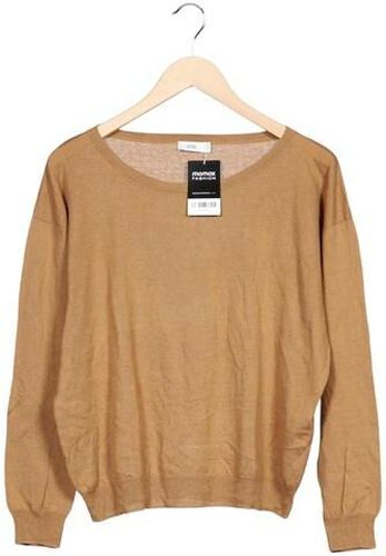 Damen Pullover, beige, Gr. L, Baumwolle, Leinen - Second Hand - Closed - Modalova