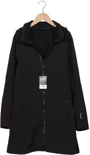 Damen Mantel, schwarz, Gr. EU 38, Elasthan, Synthetik - Second Hand - CMP - Modalova