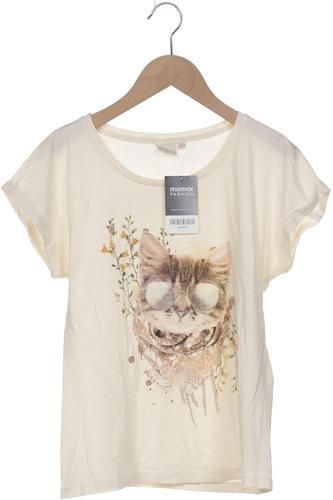Damen T-Shirt, cremeweiß, Gr. S - Second Hand - Cream - Modalova