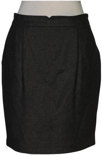 Damen Rock, grau, Gr. EU 34, Seide, Synthetik, Wolle - Second Hand - Cyrillus - Modalova