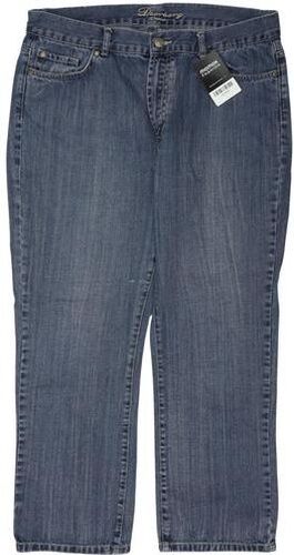Damen Jeans, blau, Gr. EU 46, Baumwolle - Second Hand - Deerberg - Modalova