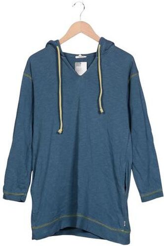 Damen Kapuzenpullover, blau, Gr. M, Baumwolle - Second Hand - Deerberg - Modalova