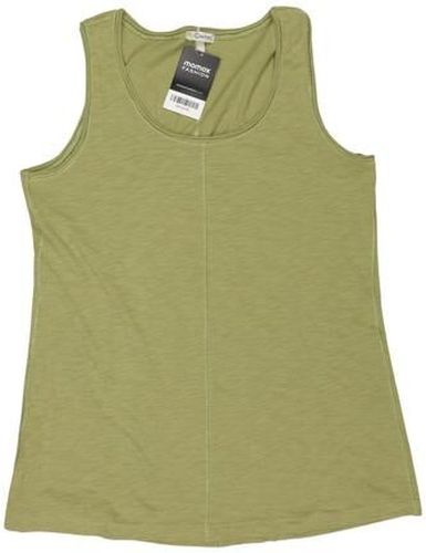 Damen Top, hellgrün, Gr. M, Baumwolle - Second Hand - Deerberg - Modalova