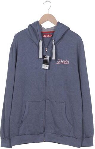 Damen Kapuzenpullover, blau, Gr. XL, Baumwolle, Synthetik - Second Hand - Derbe - Modalova