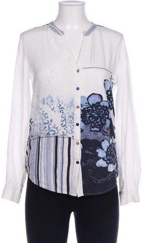 Damen Bluse, weiß, Gr. M - Second Hand - Desigual - Modalova