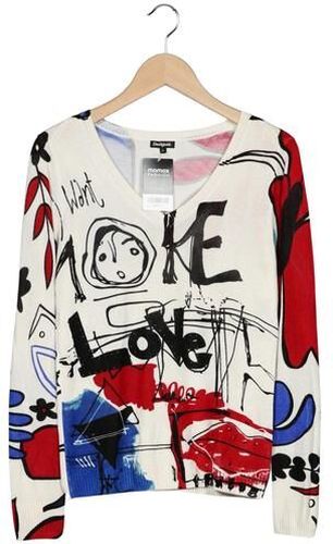 Damen Pullover, mehrfarbig, Gr. S, Viskose - Second Hand - Desigual - Modalova