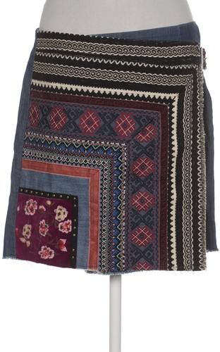 Damen Rock, marineblau, Gr. W32, Baumwolle, Synthetik, Viskose - Second Hand - Desigual - Modalova