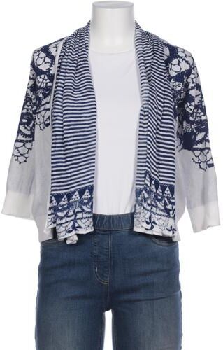 Damen Strickjacke, marineblau, Gr. M, Baumwolle, Synthetik, Viskose - Second Hand - Desigual - Modalova