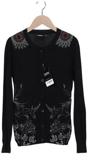 Damen Strickjacke, schwarz, Gr. XS - Second Hand - Desigual - Modalova