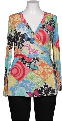 Damen Strickjacke, mehrfarbig, Gr. L - Second Hand - Desigual - Modalova