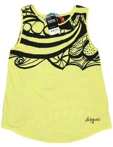 Damen Top, gelb, Gr. M - Second Hand - Desigual - Modalova