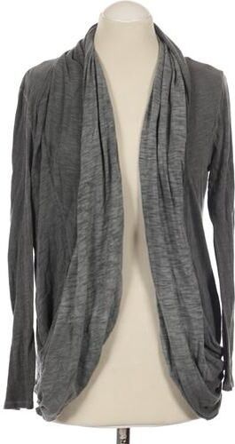 Damen Strickjacke, grau, Gr. S, Baumwolle, Viskose - Second Hand - DKNY by Donna Karan New York - Modalova