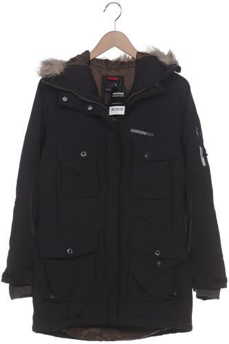 Damen Mantel, schwarz, Gr. EU 34, Synthetik - Second Hand - Didriksons - Modalova