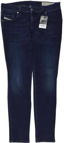 Damen Jeans, marineblau, Gr. W29 L31, Elasthan, Baumwolle, Leder, Synthetik - Second Hand - Diesel - Modalova