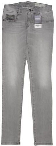 Damen Jeans, grau, Gr. W25 L32, Elasthan, Baumwolle, Leder - Second Hand - Diesel - Modalova