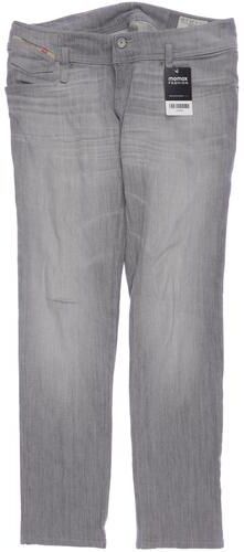 Damen Jeans, grau, Gr. W29 L30, Elasthan, Baumwolle, Leder - Second Hand - Diesel - Modalova