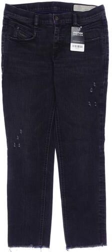 Damen Jeans, grau, Gr. W26 L26, Elasthan, Baumwolle, Leder - Second Hand - Diesel - Modalova