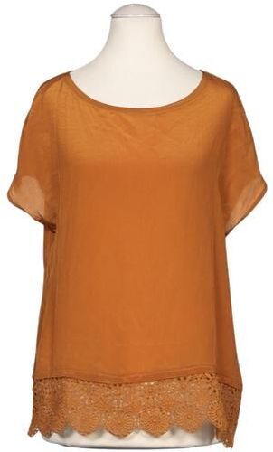 Damen Bluse, braun, Gr. EU 36, Baumwolle, Seide, Viskose - Second Hand - DONNA by HALLHUBER - Modalova