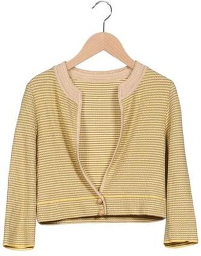 Damen Strickjacke, gelb, Gr. S, Baumwolle, Merino - Second Hand - Dorothee Schumacher - Modalova