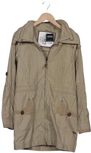 Damen Mantel, beige, Gr. M, Baumwolle - Second Hand - Dreimaster - Modalova