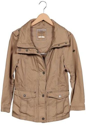 Damen Jacke, beige, Gr. M, Baumwolle, Synthetik - Second Hand - Dreimaster - Modalova