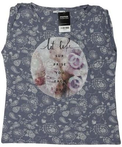 Damen Top, blau, Gr. M, Baumwolle, Synthetik - Second Hand - edc by Esprit - Modalova