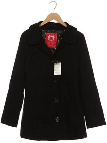 Damen Mantel, schwarz, Gr. L, Baumwolle, Synthetik - Second Hand - edc by Esprit - Modalova