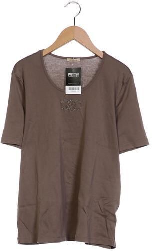 Damen T-Shirt, braun, Gr. EU 46, Baumwolle - Second Hand - Efixelle - Modalova