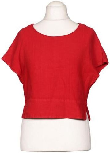 Damen Bluse, rot, Gr. EU 38 (UK 10), Leinen - Second Hand - Elemente Clemente - Modalova
