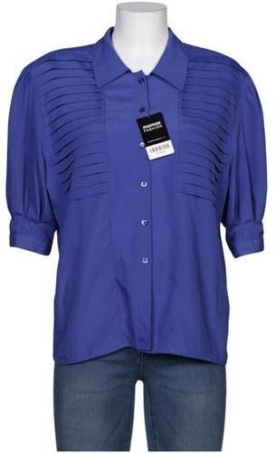 Damen Bluse, blau, Gr. EU 40, Synthetik - Second Hand - ESCADA - Modalova