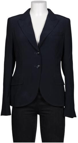 Damen Blazer, marineblau, Gr. EU 38, Elasthan, Viskose - Second Hand - ESCADA - Modalova