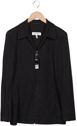 Damen Jacke, schwarz, Gr. EU 38, Elasthan, Baumwolle, Viskose - Second Hand - ESCADA - Modalova