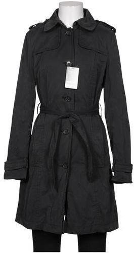 Damen Mantel, schwarz, Gr. EU 36, Baumwolle, Synthetik - Second Hand - Escada Sport - Modalova