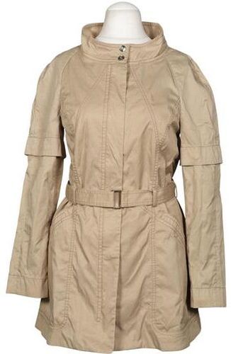 Damen Mantel, beige, Gr. S, Elasthan, Baumwolle, Synthetik, Viskose - Second Hand - Escada Sport - Modalova
