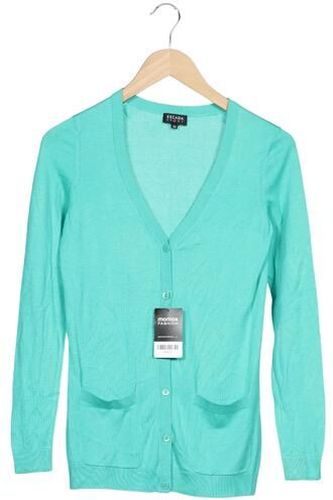Damen Strickjacke, türkis, Gr. XS, Baumwolle, Viskose - Second Hand - Escada Sport - Modalova