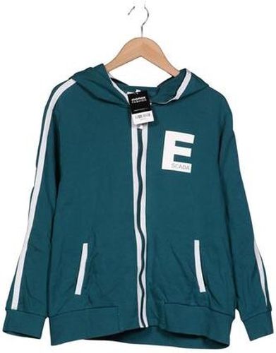 Damen Kapuzenpullover, türkis, Gr. XL, Baumwolle - Second Hand - Escada Sport - Modalova